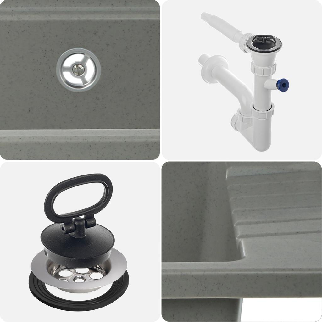 KADAX Spülbecken Gospo