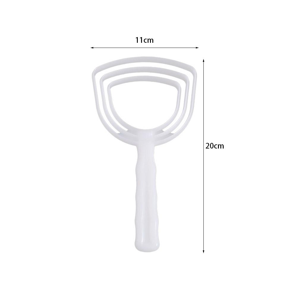 4pcs Multifunctional Plastic Meat Scraper Manual White Fish Scales Handhold Bone Scraper Home Use