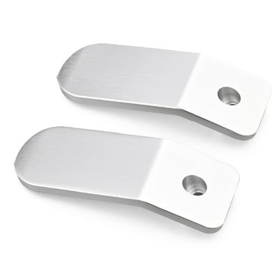 Daytona 48369 Motorrad Motorschleifer Optionaler Motorschutz Stromlinienförmiges Design Panel Set aus 2 Stück Silber