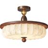 oeny Bedroom Semi-Flush LED Light