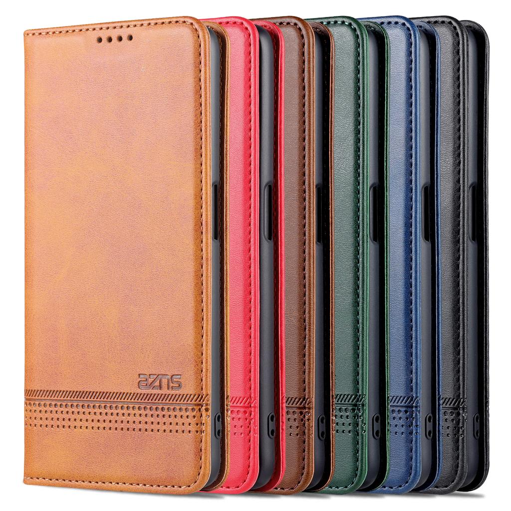 Deluxe Magnetic Adsorption Leather Case for OPPO Realme Q3s Q3 S Flip Cover Wallet Protective Case Capa Fundas Coque