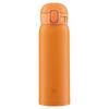 Stainless Steel Water Bottle, 0.48L, One-Touch, Orange, Seamless Design, Model SM-WA48-DA
