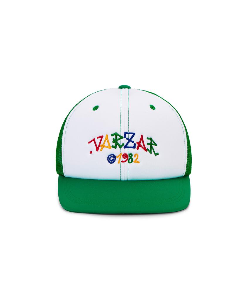 Bajal Palm Tree Logo Ordinary Mesh Cap Green