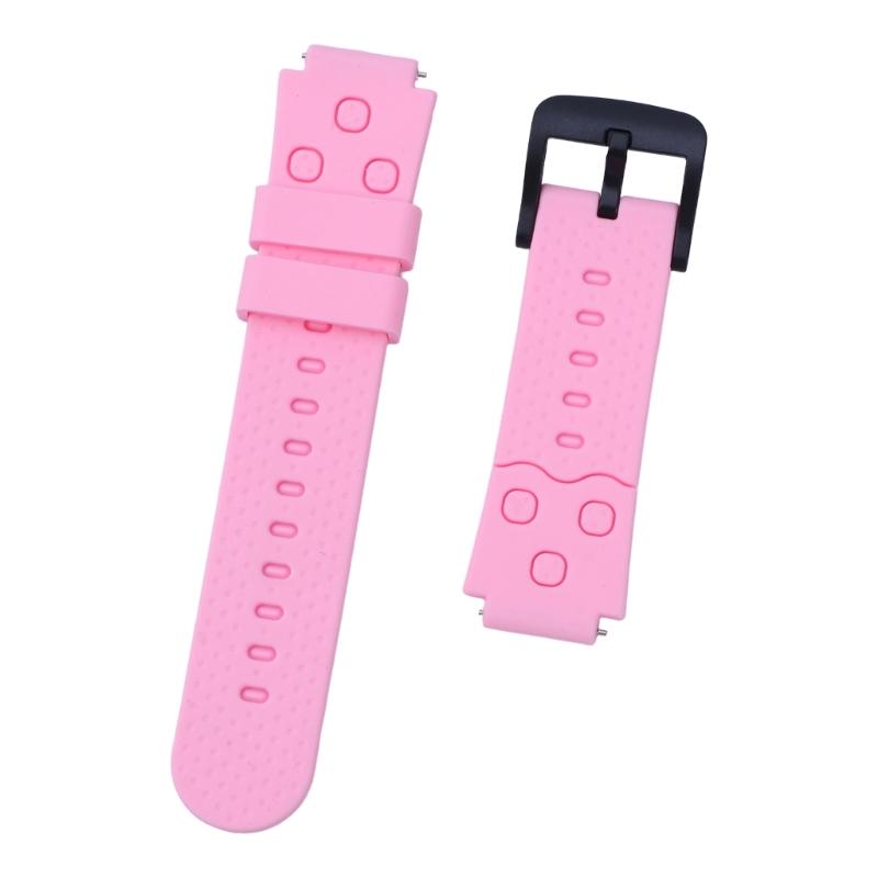 Silicone Watchband 16mm Watch Bracelets Wear Resistant Watch Straps Scratchproof Children Watch Wriststrap Belt