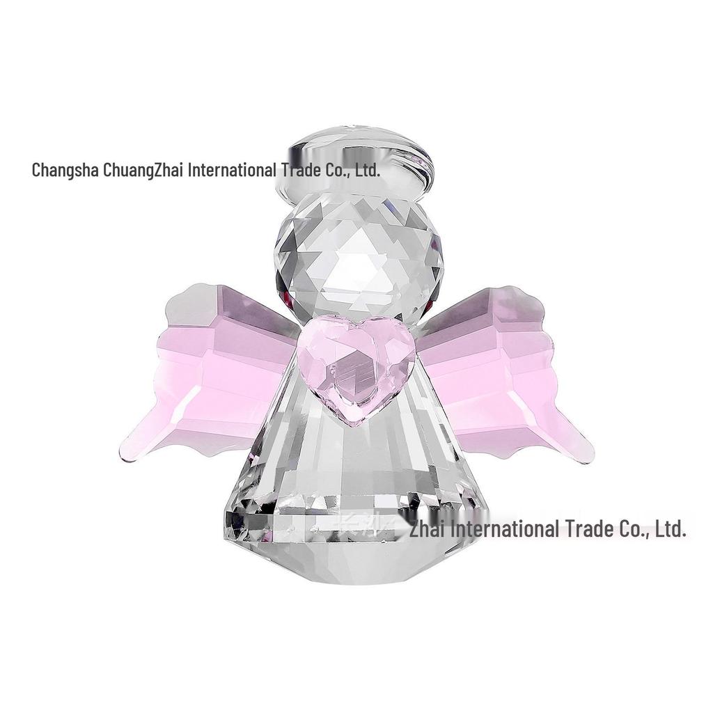 Crystal Angel Ornament - Creative Gift for Birthdays and Weddings
