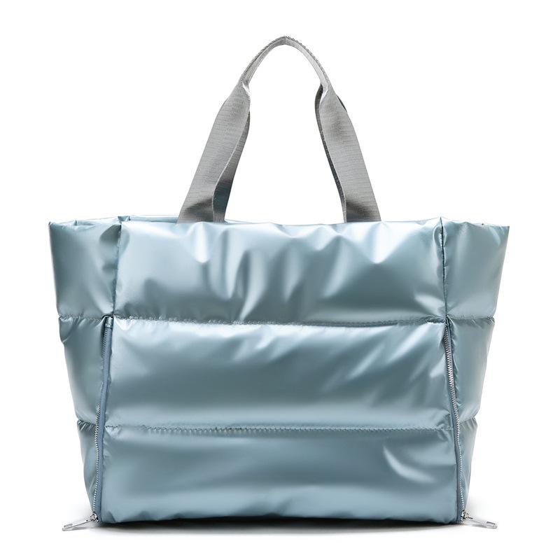 

Lightweight Handheld Gym Bag - Wet/Dry Separation, Large Capacity, Ideal for Travel & Yoga синий