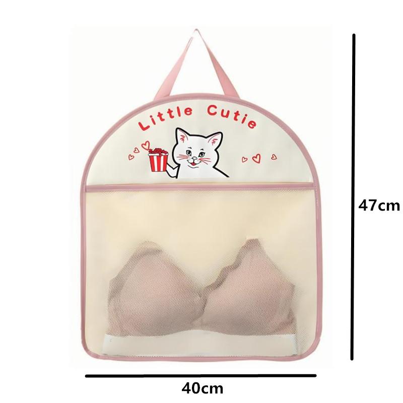 123-слойная сетчатая сумка большого объема для хранения нижнего белья и носков дышащий органайзер для шкафа с вешалкой для одежды 1330₽