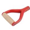 Shovel Handle Y Shaped 12.22in Inside Diameter Replacement Spade Handle with Wooden Grip for Garden Digging Raking Tool
