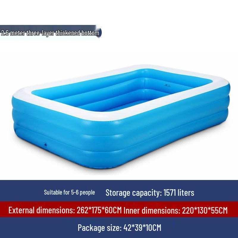 Eco-Friendly PVC Inflatable Children's Outdoor Swimming Pool