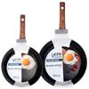 Black&Wood Granite Frying Pan Set 20/24 Cm 2 Pcs.