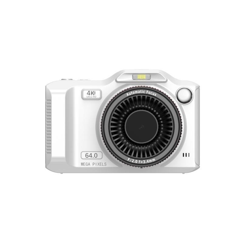 4K Digital Camera XJ600 with 64MP Dual Cameras and 18X Digital Zoom 2.8 Inch Screen with WIFI for Family Photography & Vlogging