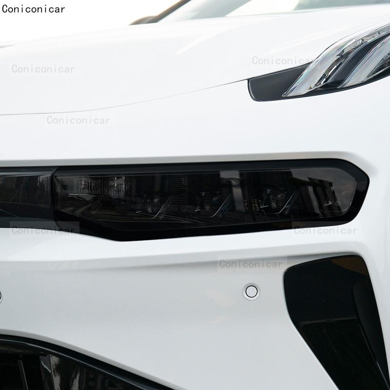 Pentru ZEEKR 001 EV -2024 Film Protector Faruri Auto Față Lumină TPU Anti-zgârieturi Faruri Nuanțare Accesorii