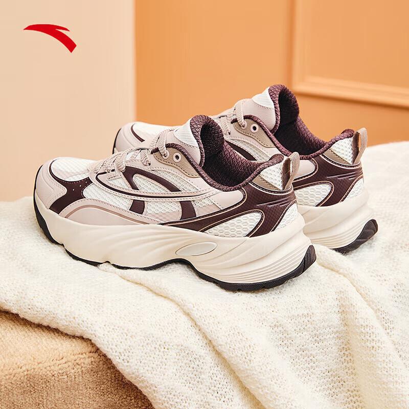 Anta Women s Retro Mesh Casual Sneakers M