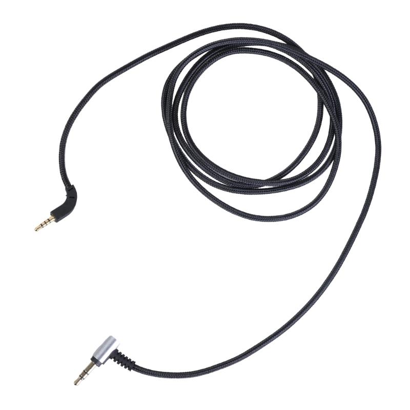 Replacement 3.5mm to 2.5mm Nylon Braideds Sound Auxs Cable Extension Cord Wire for B&W P9 P7 Headphone