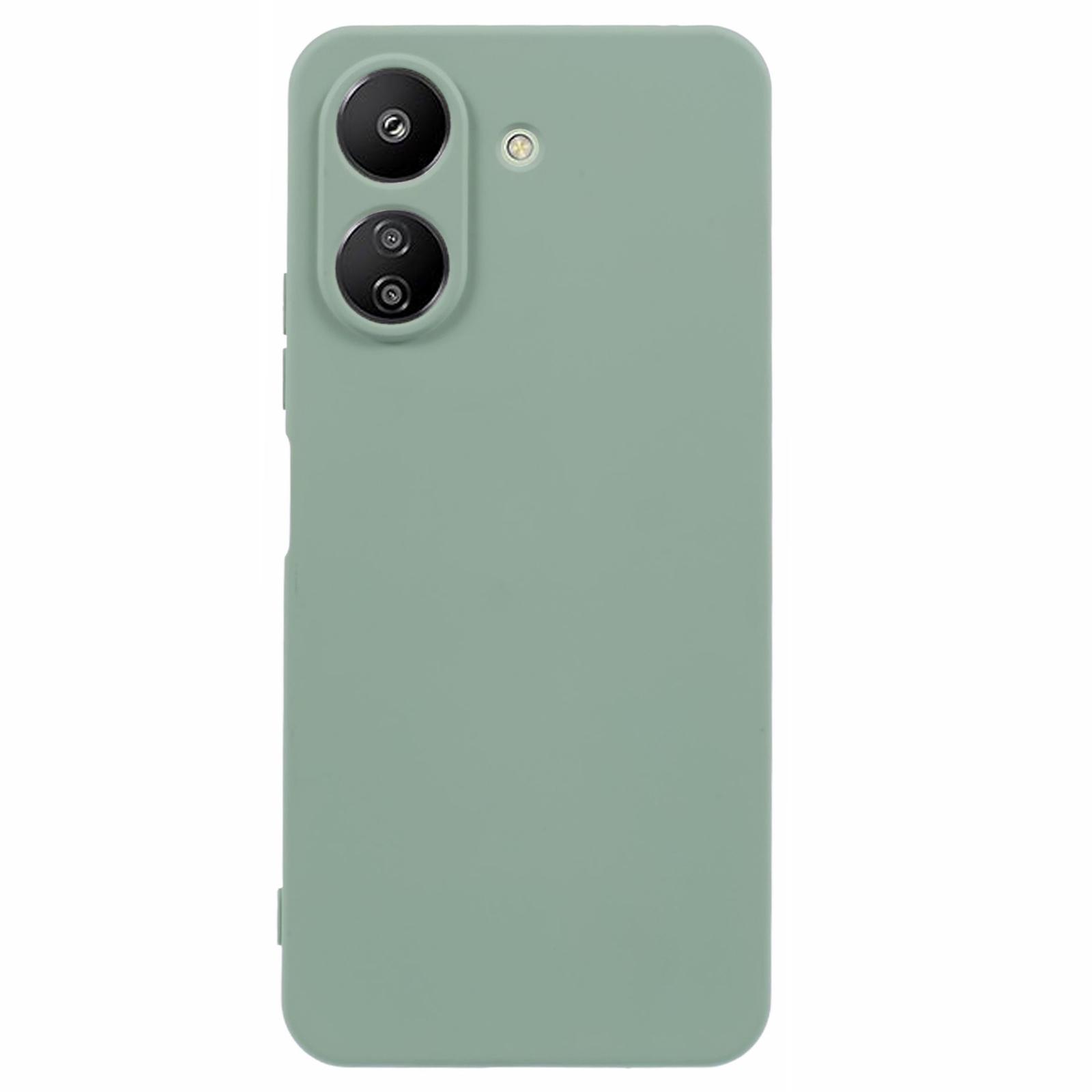 

For Xiaomi Redmi 13C 4G/Poco C65 4G Case 2.0mm TPU Phone Cover Arc Edge Green