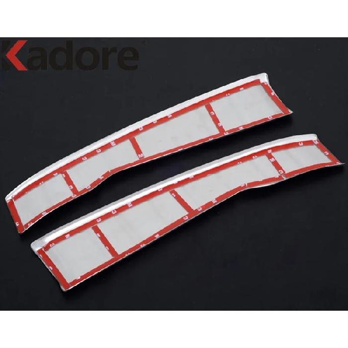 Rear Trunk Bumper Cover Trim For Mitsubishi ASX 2011-  Steel Car Inner Tailgate Door Sill Plate Guard Pad Accessories
