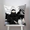 Jujutsu Kaisen Gojo Satoru Pillowcase Modern Home Decoration Living Room Luxury Cushion Cover For Sofa Decorative Pillowcases
