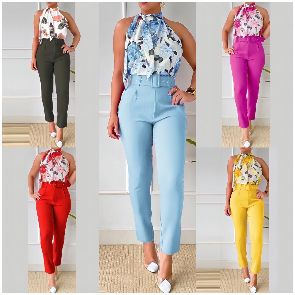 

Spring Fashion Women s Polyester Casual Set - Cute & Fresh M