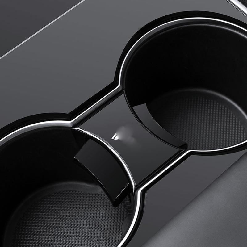 Vložka držáku na vodu do auta pro Tesla Model 3 Y 2023 Příslušenství Slot pro šálek Slip Limit Clip Stopper Vnitřní stojan