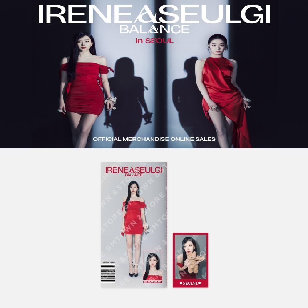 Pre-order 2025 IRENE & SEULGI Concert Tour BALANCE Postcard Magazine Set