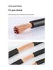 Industrial Pure Copper YH Rubber Welder Cable - Temp & Wear Resistant, Anti-Aging, Available in 16/25/35/50 Sq Sizes