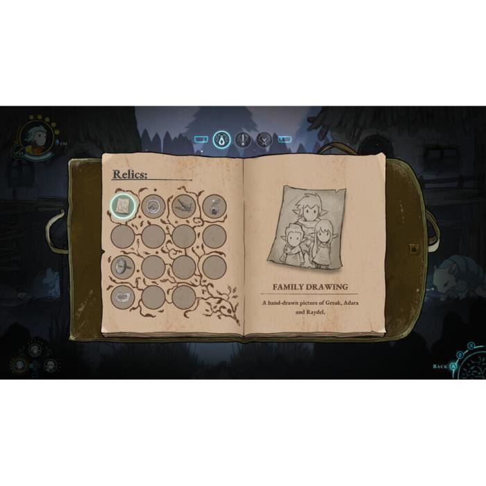 Jeu d'aventure - Greak: Memories of Azur - PS5 - Sortie Septembre 2021 - PEGI 7+ - Blu-Ray