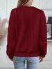 2026 Autumn/Winter Casual Women's Long Sleeve Zipper Collar Hoodie T-shirt.