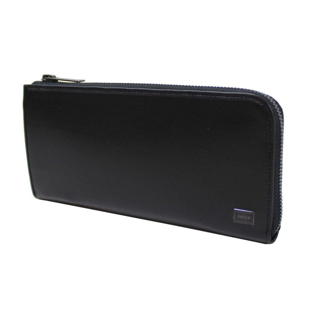 

[PORTER] PORTER PLUME Long Wallet 179-03866 Black/10