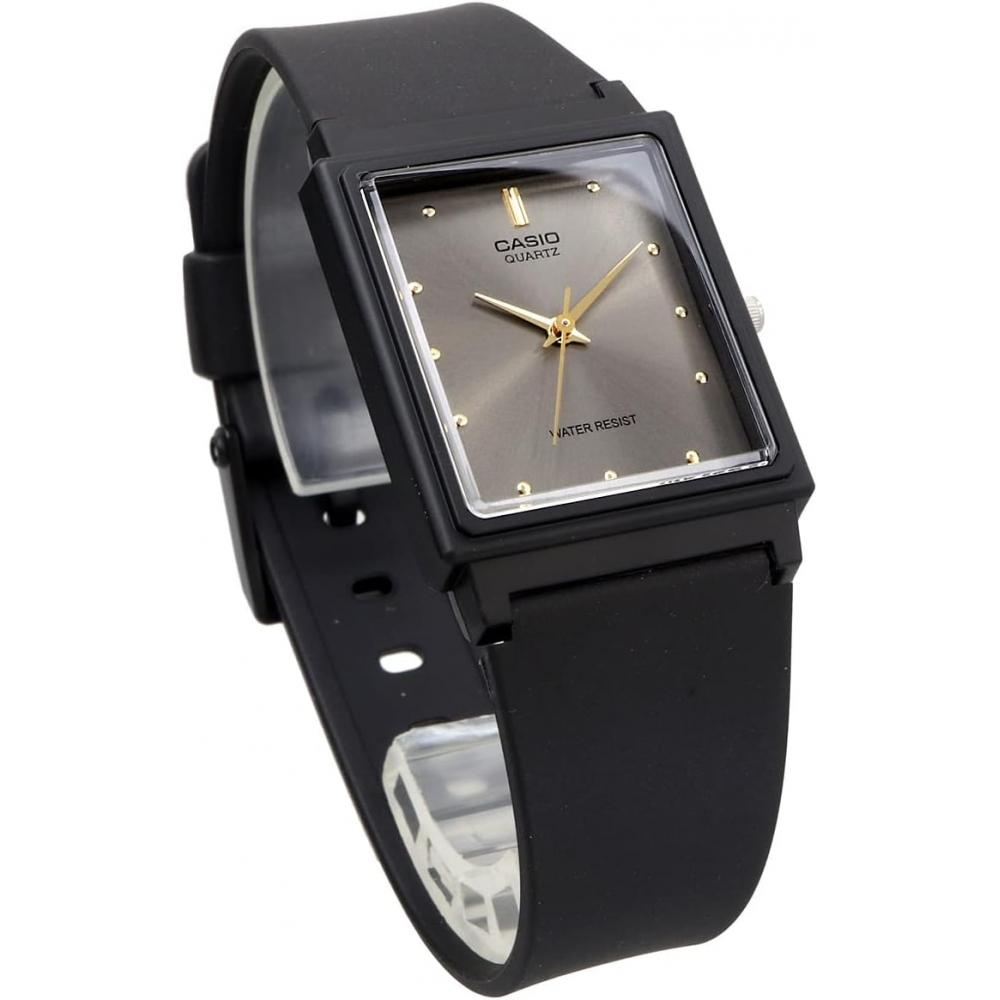 Casio Analog Watch Urethane Belt Rectangular Face Unisex Overseas Model Mq 38 8a