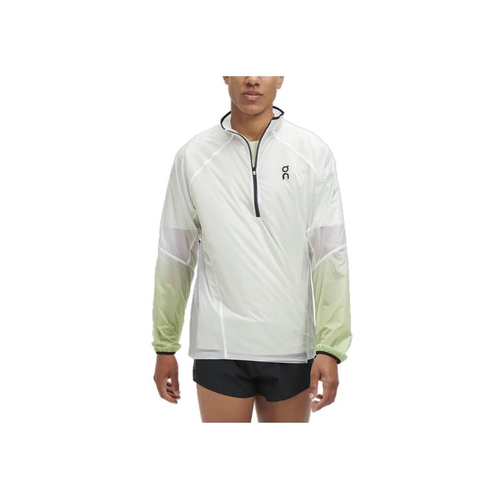 On Zero Comfortable Lightweight Lg Sleeve Jacket Men Jacket White Macaron-Green 17400476