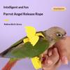 Parrot Outdoor Walking Harness Leash Soft Skin-Friendly Flight Training Rope for Cockatiel Budgie Parakeet Pet Bird Supplies