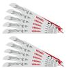 Reciprocating Saw Blade Cheetah 18 Blade 200mm Overall 10 (for Metal), Teeth, 0.9mm Thickness, Length, Pieces, SBC-1820-10