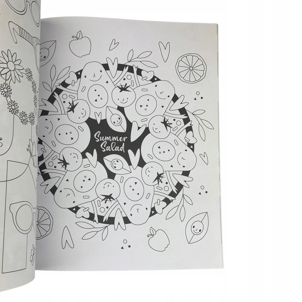 50 Illustrations Anti-Stress Thematic Coloring Book