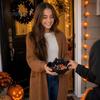 Jewelry Storage Bowl Halloween Bat Shaped Bowl, Cute Candy Tray, Spooky Home Desktop Organizer Tabletop Ornament, Multifunctional Decorative