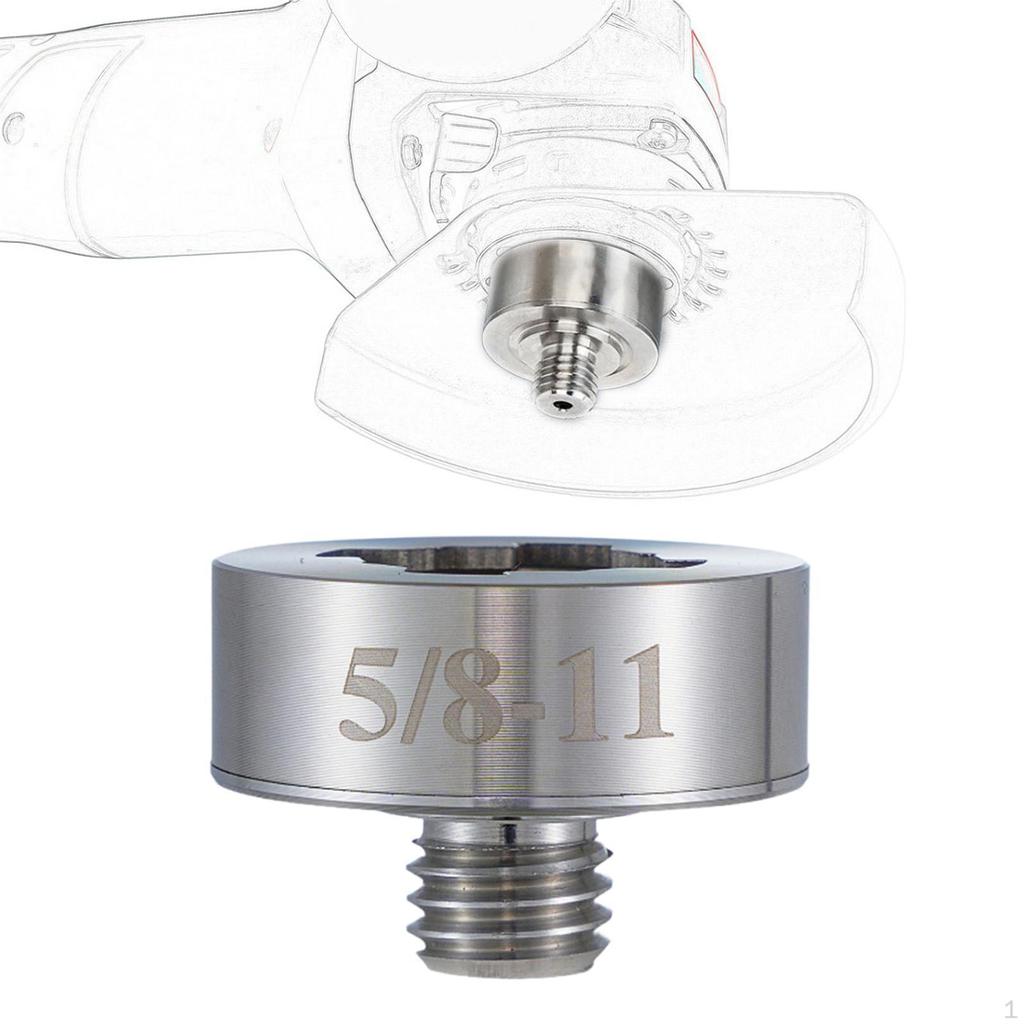 Angle Grinder Adapter Connector Replace Parts, Stainless Steel, Easy To Install for Drill Bits Drum