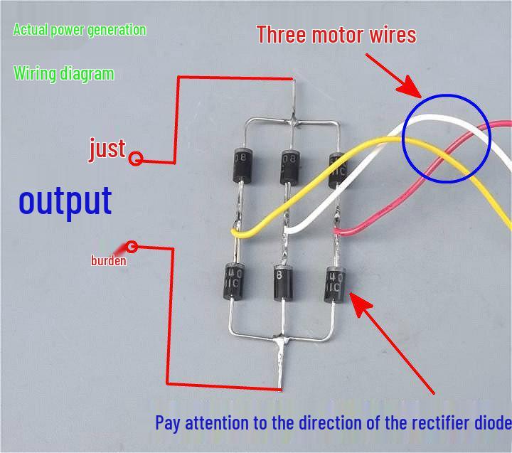 Générateur Hydro & Éolien à Manivelle Basse Vitesse 12-220V avec Alternateur AC Sans Balais à Aimants Permanents Triphasé et Boîte de Vitesses Multiplicatrice