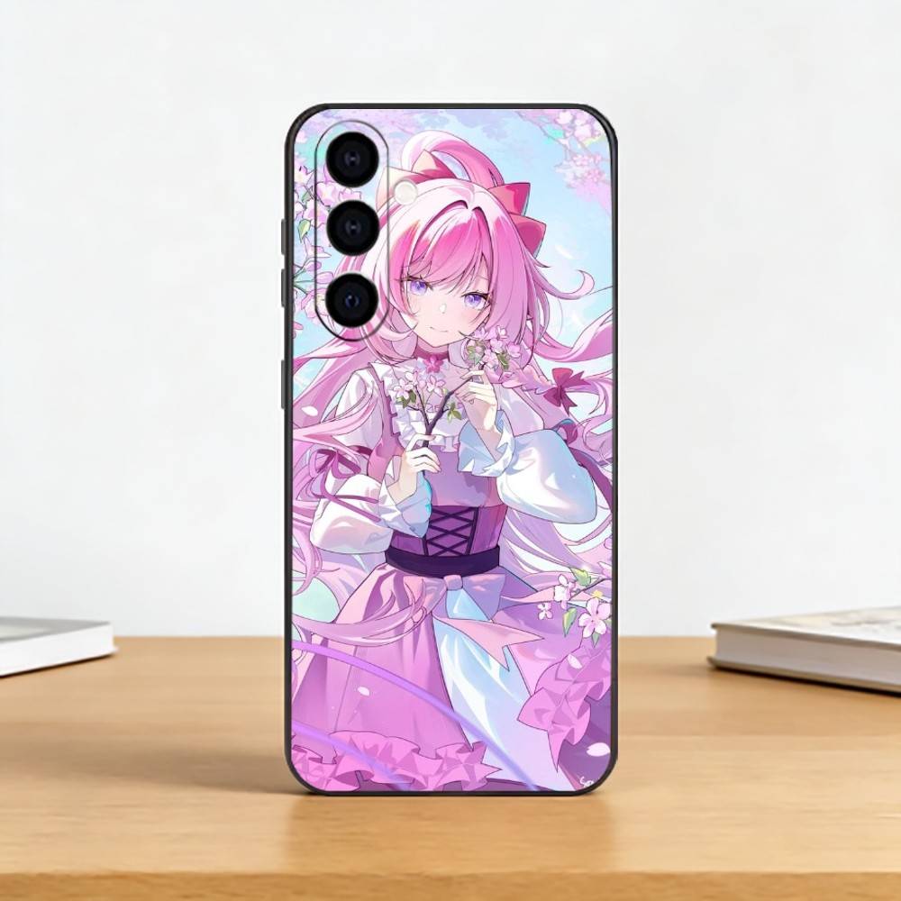 Goddess of Victory Dorothy Doro Phone Case Black Silicone Soft For Samsung Galaxy A73,A72,A71,A70,A53,A52,A51