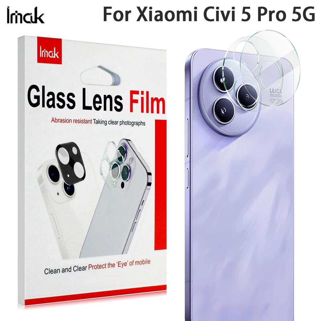 Dla Xiaomi MI Civi 5 Pro 5G Szkło IMAK Film ze Zintegrowanym Szkłem na Obiektyw Wysokiej Rozdzielczości