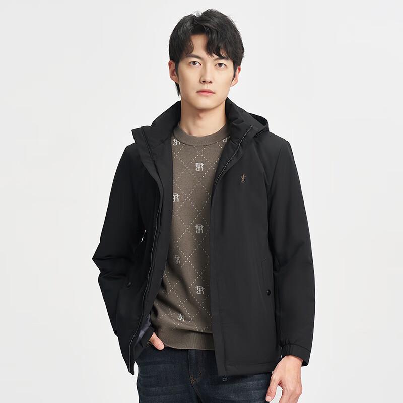 TRIES Men's Graphene Detachable Hood Jacket