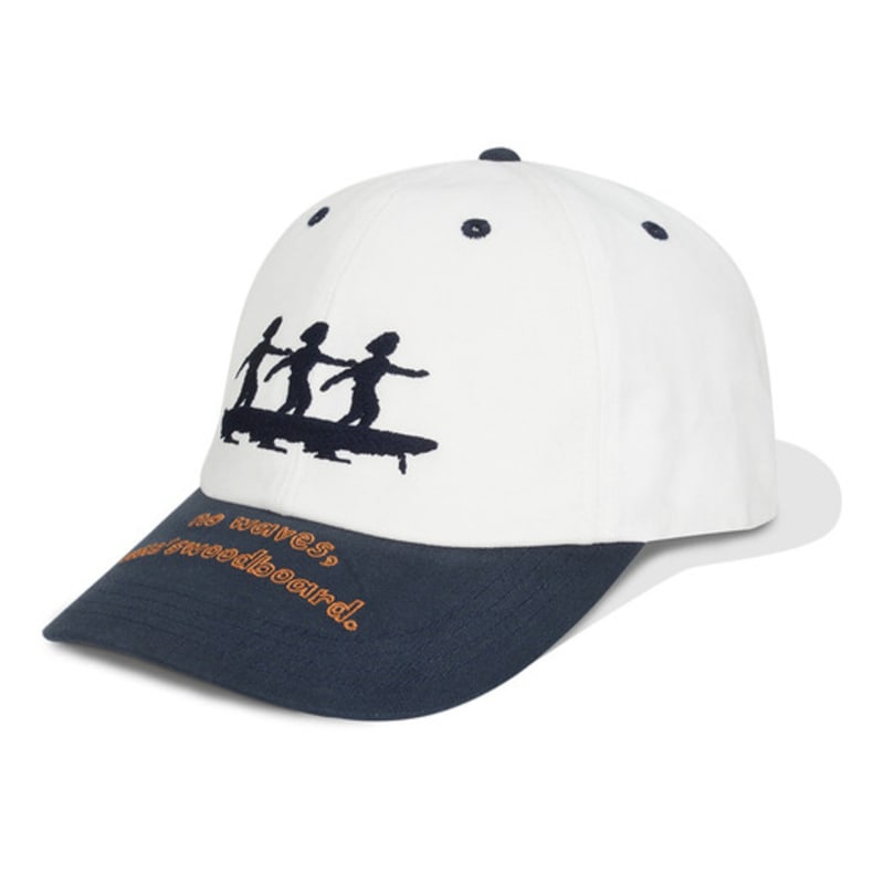 

MAGOODGAN Headwear 9318 Surfer White Two-tone Cotton Ball Cap ONE