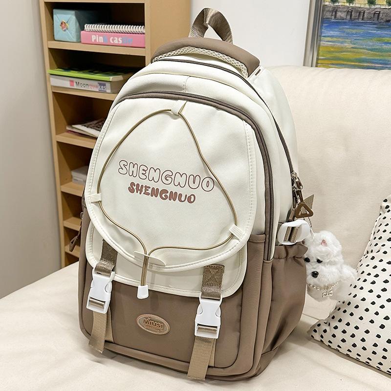 Children's school bag Elementary school girl Junior high school student High school cute girl tutoring bag Backpack fashion backpack