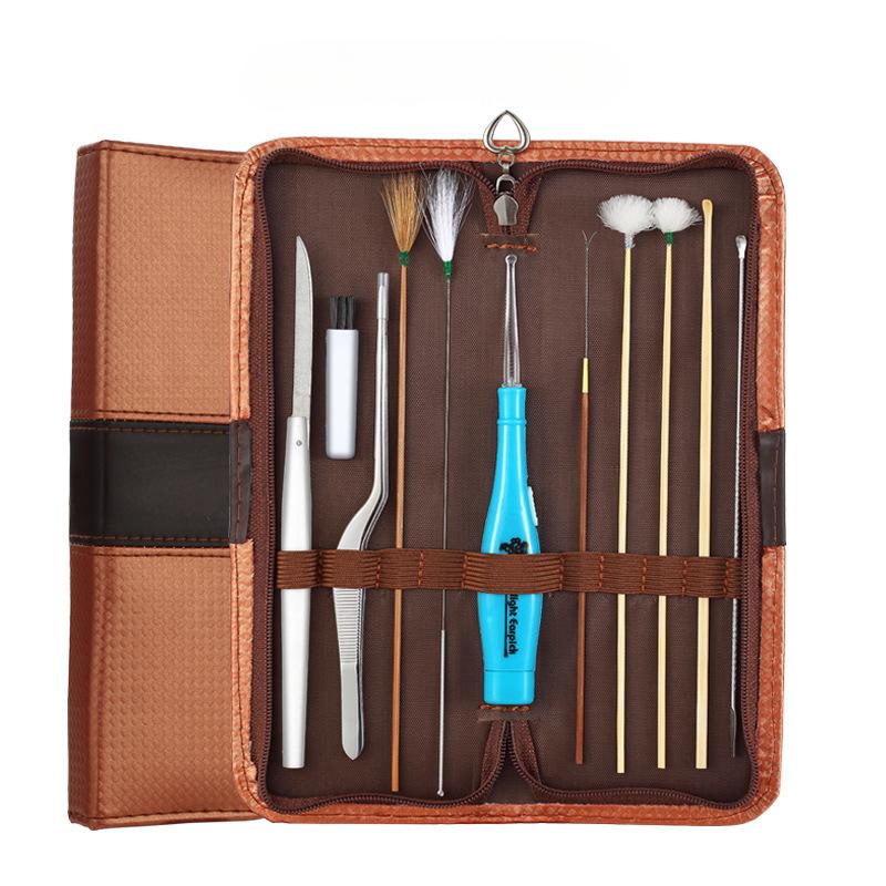 9/1120PCS Ear Picking Tool Set Goose Feather Stick Ear Scoop EarCanal Massage EarCanal Cleaning Ear Picking Tool EarScoop