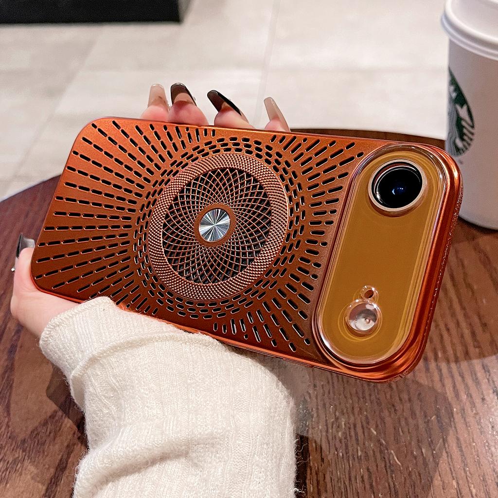 Heat Dissipation For Magsafe Phone Case For iPhone 17 Air 16 Plus 15 14 13 12 Pro Max Magnetic Lens Protection Shockproof Cover