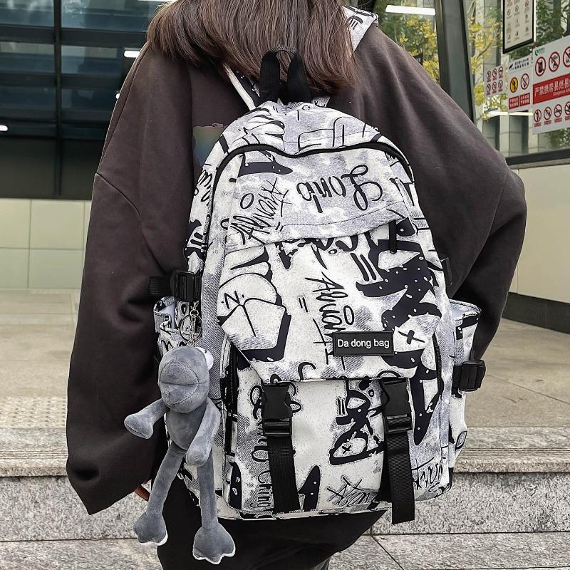 Schulrucksack für Kinder Grundschüler Mittelschüler Graffiti Schulrucksack Rucksack