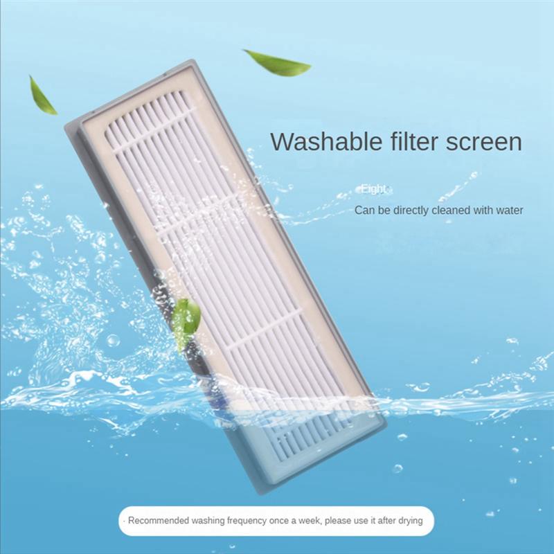 A65T-Vacuum Cleaner Main Brush Side Brush Hepa Filter Mop Cloth Accessories For Ecovacs Deebot OZMO 920 950 T5