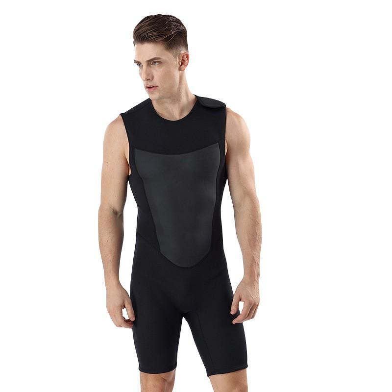 Mens 3mm Neoprene Sleeveless Wetsuit Diving