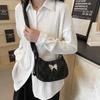 French Niche Design Single Shoulder Armpit Bag for Women Butterfly New Fashionable and Personalized Casual Crossbody Bag for Women