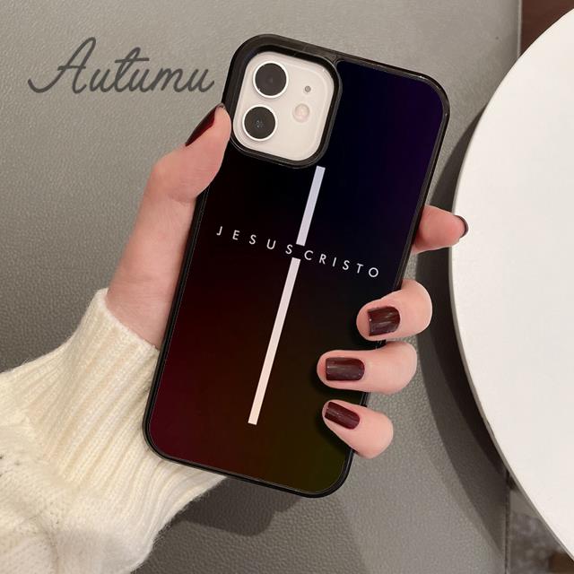 Glaube Christliche Religiöse Jesus Telefon Fall für iPhone 11 12 13 14 Pro Max mini XR XS SE 2020 7 8 Plus Galaxy S21 S22 Abdeckung shell