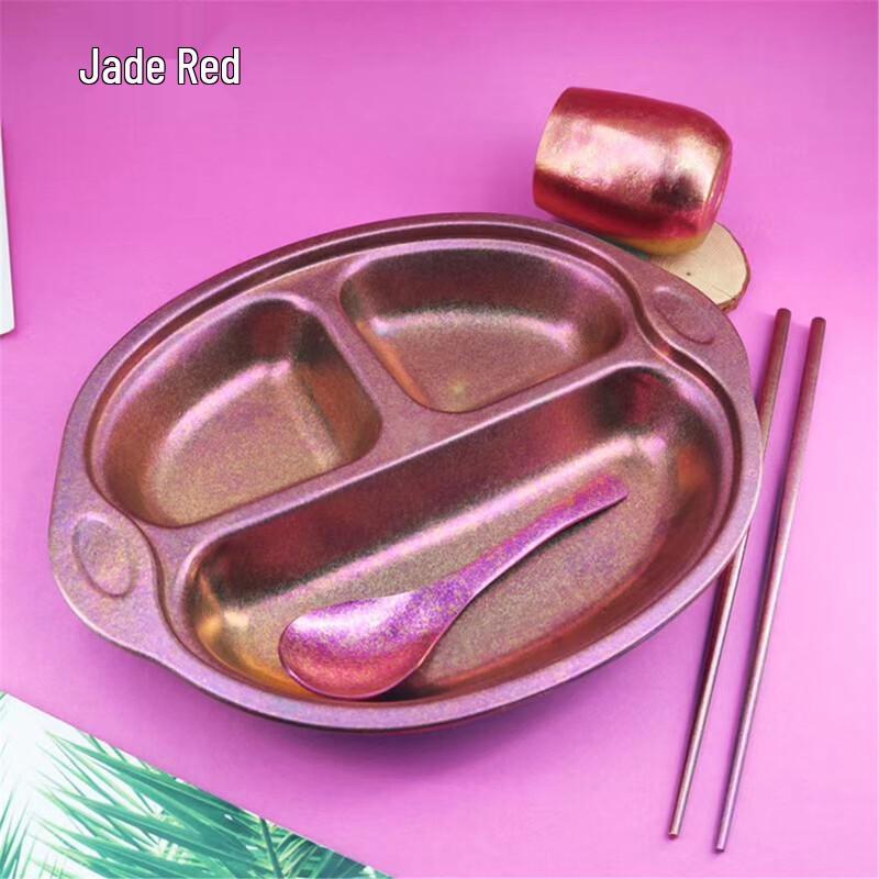 Ru Han Titanium Kids Divided Plate Set