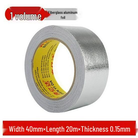 High-Temperature Resistant Self-Adhesive Aluminum Foil Sticker for Kitchen Countertops: Waterproof, Oil-Proof, and Mildew-Resistant